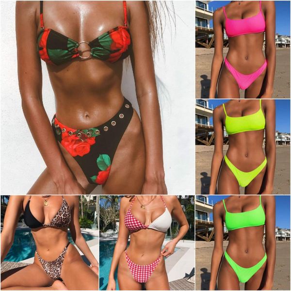 

bikini 2018 bikinis women swimsuit brazilian bikini set biquini sequins shiny bathing suit swimwear biquini maillot de bain