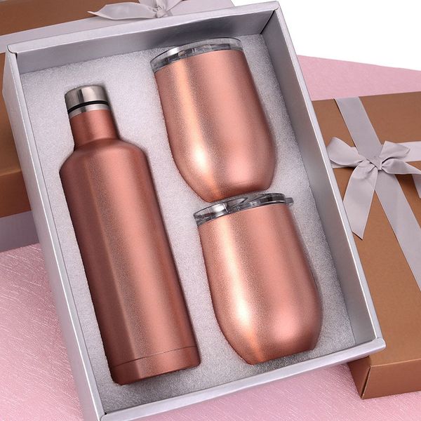 

boole double wine tumbler set matte black 18/8 stainless steel double walled instuled wine