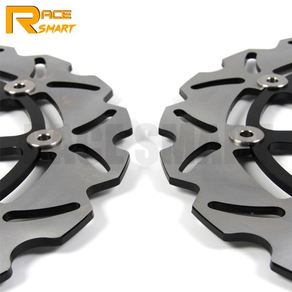 

motorcycle 1 pair cnc front brake disks for yamaha fzr exup 1995 - 1997 discs rotors fzr genesis 1000 1987-1989 1996 1988