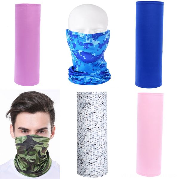 

rk4za i cant breathe bandana outdoor cover face breathable anti dust scarf mask cycling magic scarf protective masks, Black