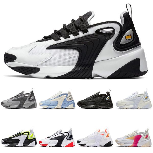 

fashion black white zoom 2k mens red light orewood sport shoes hyper crimson grey infrared royal blue womens rush pink trainers sneakers, White;red