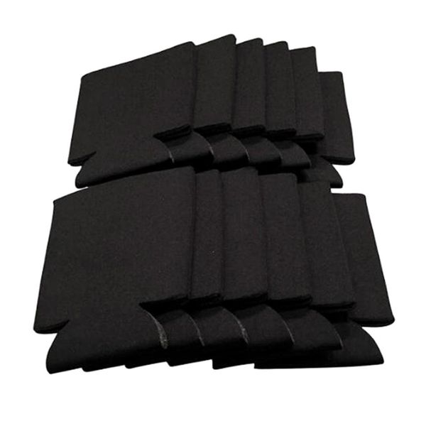 

10 pieces beer can coolers sleeves soft insulated reusable