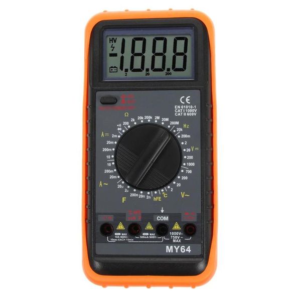 

digital multimeter apm volt ohm frequency capacitance tester my-64 ac/dc ing