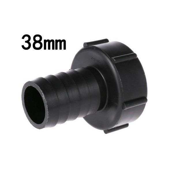 

пластиковый черный ibc tote tank клапан адаптер 2,36 грубая нить шланга заменить