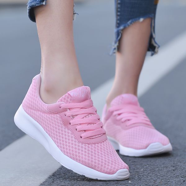 

2019 summer light weight women running shoes casual sports shoes female flats breathable sneakers girls student zapatillas mujer