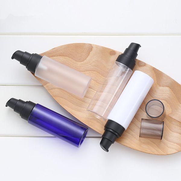 

100ml pet bottle with lotion pump cosmetic package lotion bottle empty cosmetic containers fast shipping f2987