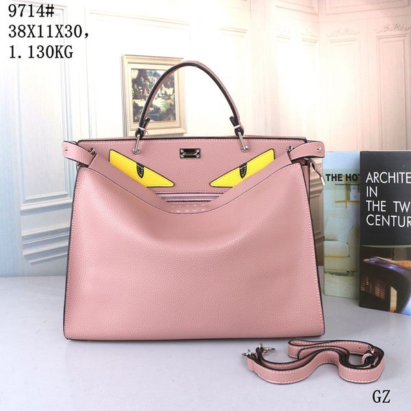 

Pink Sugao designer handbags purses women designer handbag PU leather handbags shoulder bag wallet hot sale six color c3