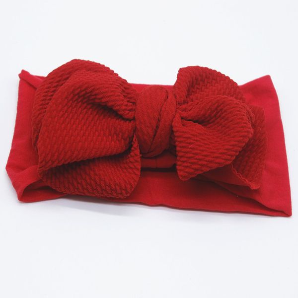 

30pcs/lot new girls knot bows wide nylon headband,soft stretchy soild turban headwraps, fit most girls hairbands, Slivery;white