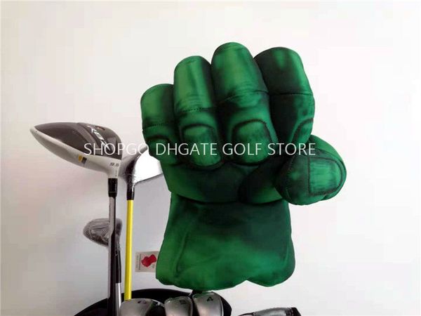 

Green Hands Fist Boxing Golf Driver Headcover Strong Golf 460cc Wood Head Cover Sporting Goods Club Accessories Mascot Novelty Great Gift