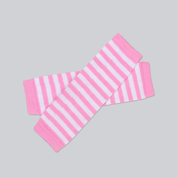 

baby warm leg warmers winter new rainbow socks set baby cotton children's socks bar code stripes plus yarn socks, Pink;yellow