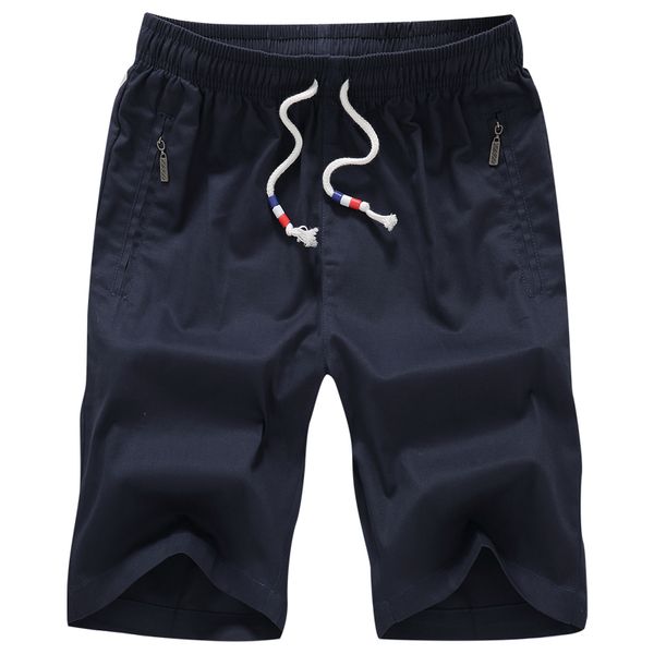 

2019 casual men shorts beach board shorts men quick drying summer solid polyester new brand clothing boardshorts plus size m-4xl, White;black
