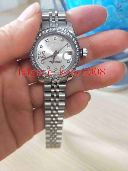 

fashion good wristwatches 279384rbr 279384 26mm 31mm 36mm diamond 316l 2813 movement mechanical automatic ladies women's watch watches, Slivery;brown