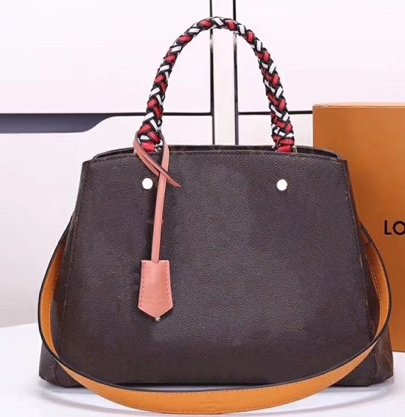 

brand real leather women bags montaigne designer totes wallets for womens genuine leather chain bag gm pm big handbag shoulder bags