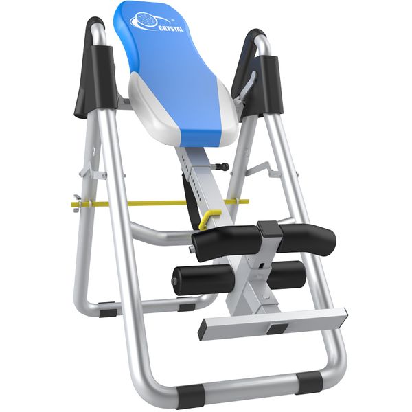 

foldable inversion table chiropractic back pain relief therapy fitness equipment exercise heavy duty 300 lbs load-bearing