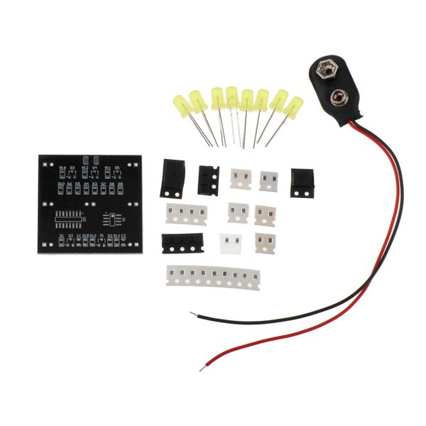 

set of 1 diy touch led product kit dice beginner electronic training led kit