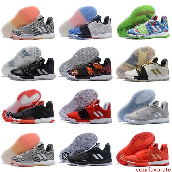 

sale harden vol. 3 mvp basketball shoes mens weaving sneakers red grey black james harden 3s outdoor trainers sports sneakers 40-46