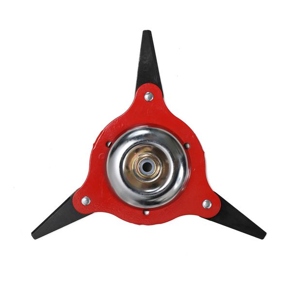 

180 degrees rotatable lawn mower blade brush cutter universal accessories with double-sided cutting edge and protection cover
