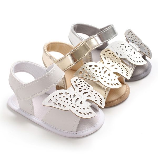 

summer baby girl sandals butterfly models princess casual soft sandals children's shoes baby girl, Black;red