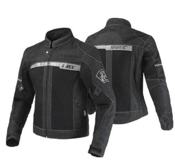 

new racing suit summer service locomotive motorcycle racing suit riding jacket knight clothes to send 5 sets of protective gear