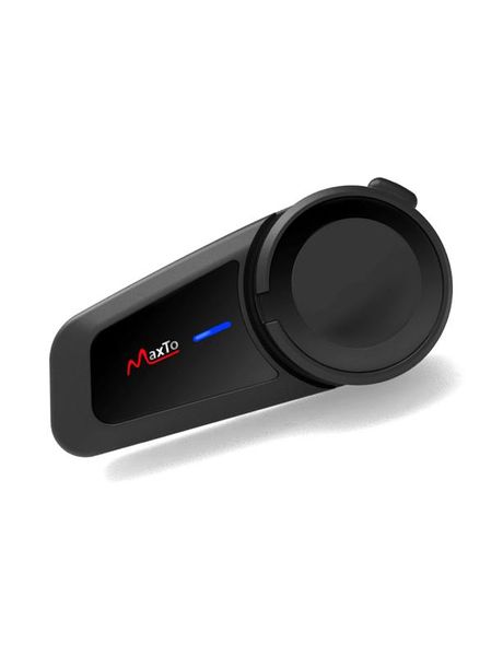 

maxto m2 6 riders talking 1000m motorcycle helmet bluetooth intercom headset (connect with any brand headset) fm radio
