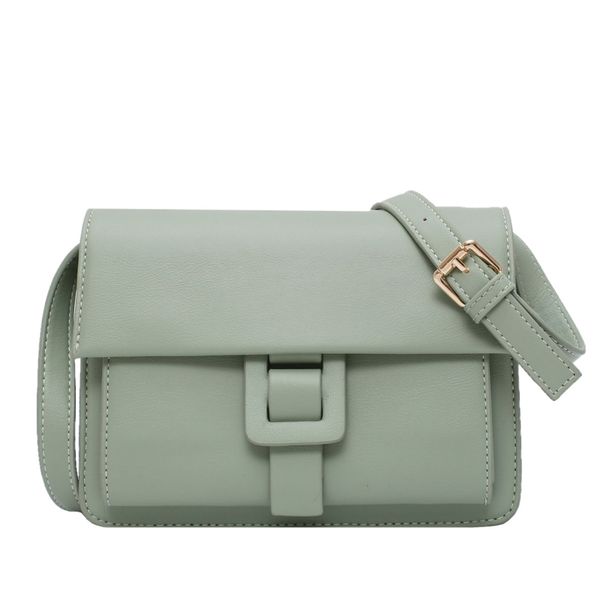 

2020 new women's bag shoulder messenger bag casual simple female fashion pure solid color pu women