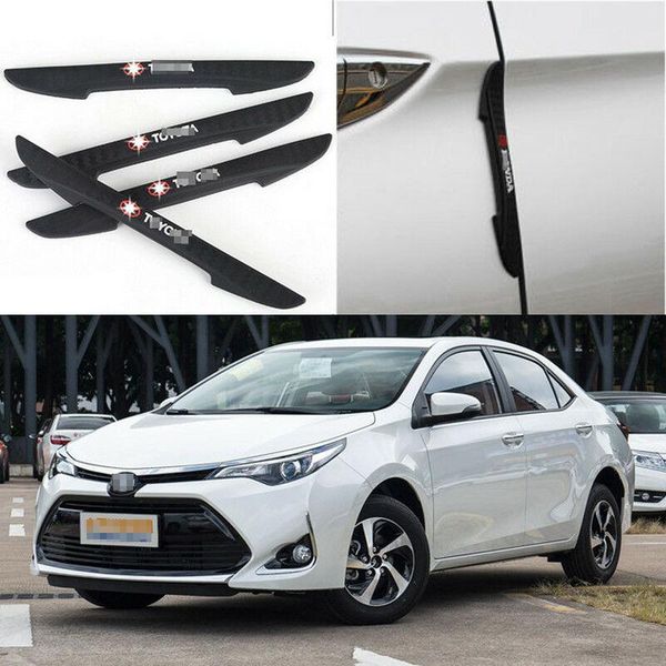 

for toyota levin car side door edge guard bumper trim protector stickers 4pcs