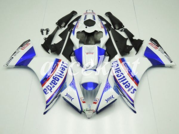 

новый abs инъекция мотоцикл полный комплект обтекателей для yamaha yzf-r1 2009 2010 2011 2012 2013 2014 09 10 11 12 13 14 тела набор синий б