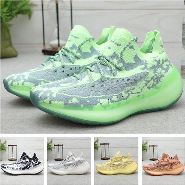

new v3 kanye west true form green static gid glow clay zebra cream white beluga 2.0 sesame running shoes designer sneakers