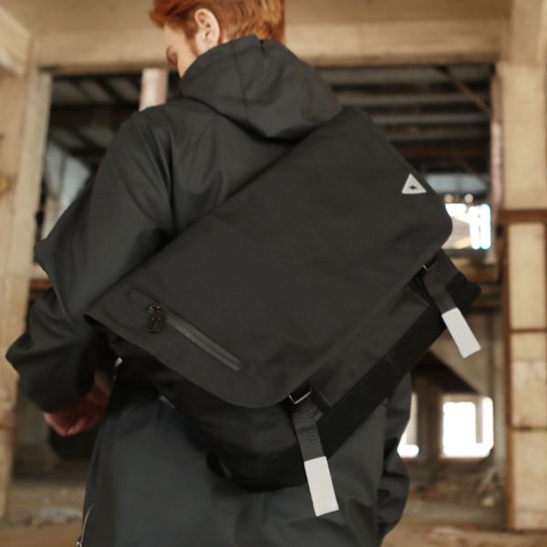 

мужчины посланника сумки нейлон водонепроницаемый большой сумки на ремне, известный дизайнер марки мужская хип-хоп streetwear дорожные сумки