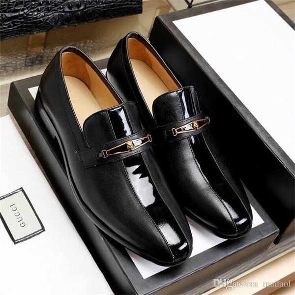 

20mc классический черные лакированные ботинки венчания mens wingtip слип-on мокасины кисточкой fringe формальное платье туфли llllc, Black