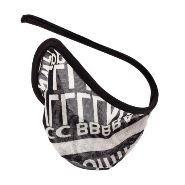 

saf-men heart - shaped pattern alphabet letter c - string, Black;brown