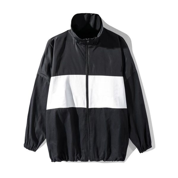 

20fw brand mens designer jackets mens windbreaker jacket coat men women nylon denim fashion jacket streetwear, Black;brown