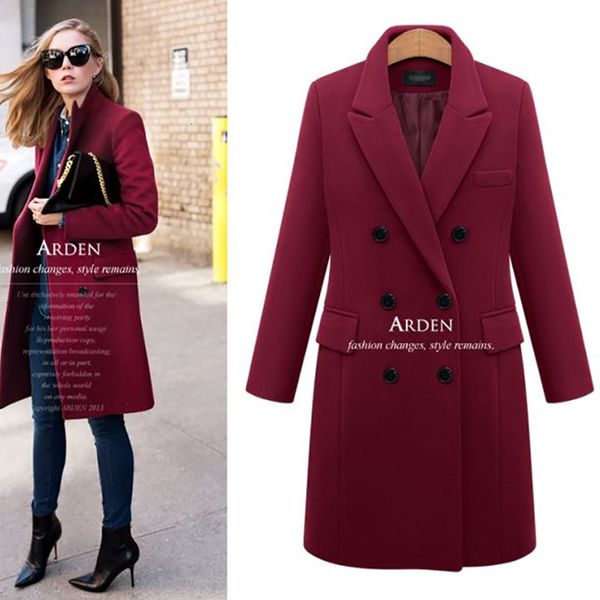 

suit spring blazer women 2019 formal wool blends jacket coat work office polyester lady long sleeve suits blazer plus size 5xl, White;black