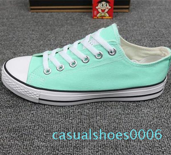 

dorp ship low-& high-women men canvas shoes 13 colors sports stars chuck laced up casual sneaker shoes c06, Black