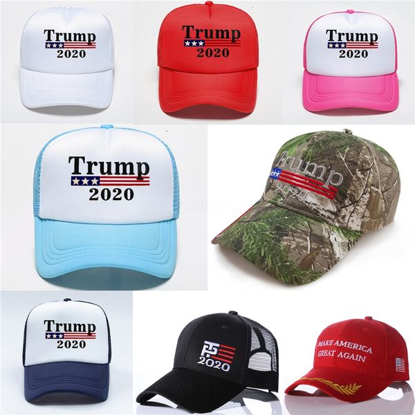 

donald trump 2020 hat embroidery usa flag cap 4 colors cotton hats sports baseball beach golf caps #763, Blue;gray