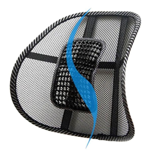 

3d mesh seat support pillow car seat lumbar support cushion back pillow auto headrest back pain memory foam massage