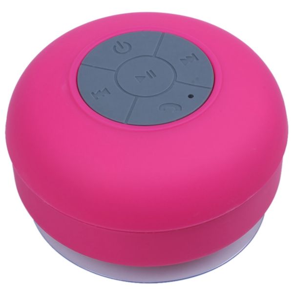 

bluetooth 3.0 sucker speaker jukebox waterproof 10m abs rosa