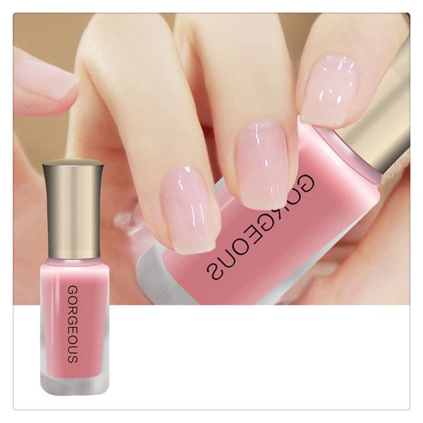 Nude Series Translucent Nail Polish Jelly Nail Long Lasting Enamel