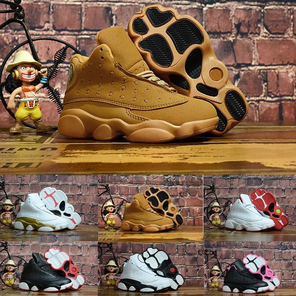 

kids basketball shoes children outdoor sports shoes gym red boy girls athletic sneakers, Black