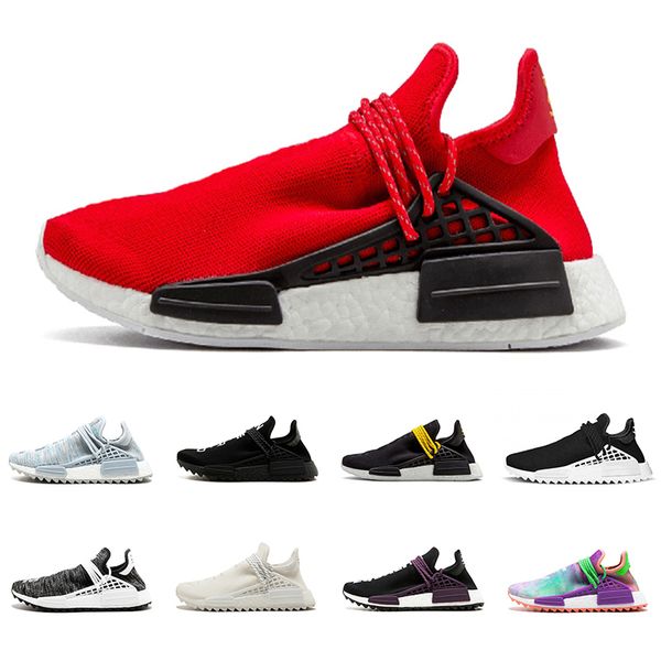 

nmd human race pharrell williams hu trail nerd mens women running shoes xr1 black nerd designer sneakers men sports shoes