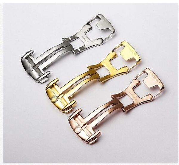 

2019 with logo tool watch replacement butterfly bucle clasp accessories buckle men's butterfly flying series belt buckle folding buc