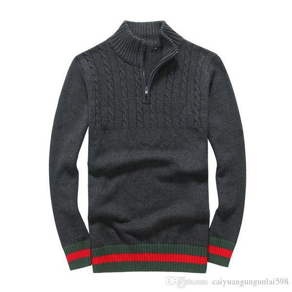 

g sweaters mile wile brand men's twist sweater knit cotton sweater jumper pullover polo sweaters men g7131
