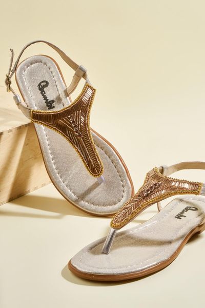 

bambi gold women sandals h06250204, Black