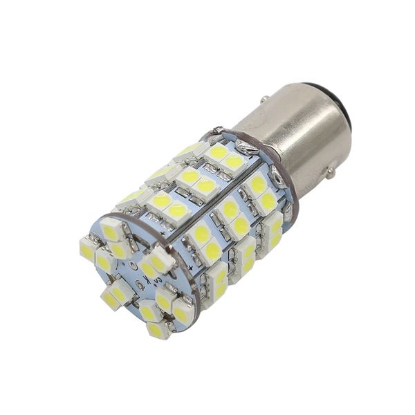 

10pcs 1157 60smd white bay15d 6000k 2057 tail brake sbackup light bulbs dc12v