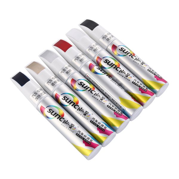 

12ml new professional car paint repair pen waterproof fix it pro clear car scratch remover painting pens 6 colors