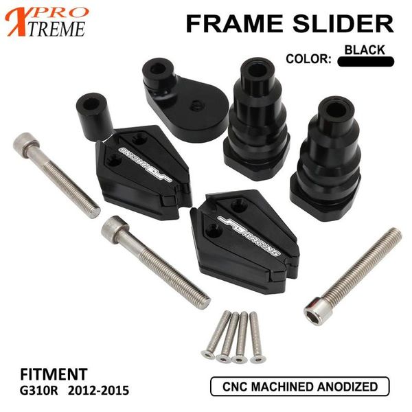 

motorcycle cnc falling protection frame slider fairing guard crash pad protector for g310r g 310 r 2012 2013 2014 2015
