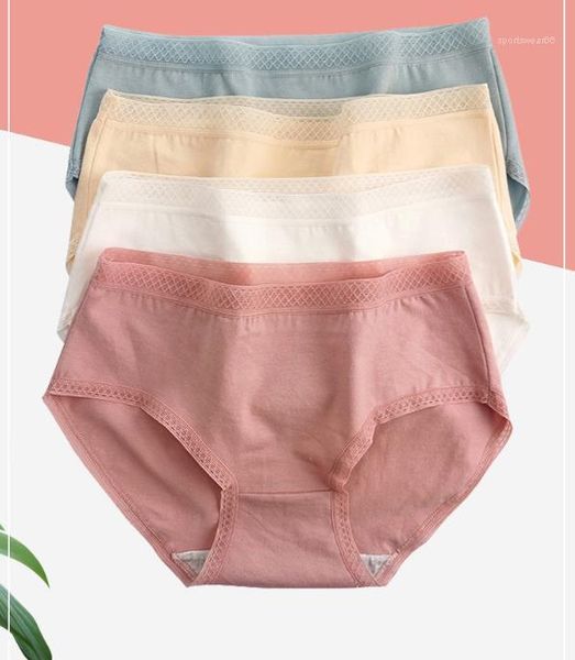 

antibacterial panties cotton solid color designer summer underwear fashion breathable shaping hip briefs womens style, Black;pink