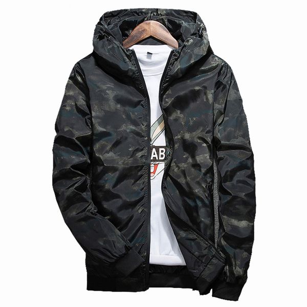 

menswear 2019 mens jackets and coats casual outerwear men's spring autumn printing jacket windproof outdoors male jackets 1188, Black;brown