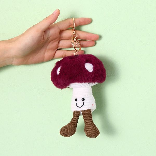 

2020 new backpack accessories cute plush toys the mushroomsoft stuffed dolls gift wholesale