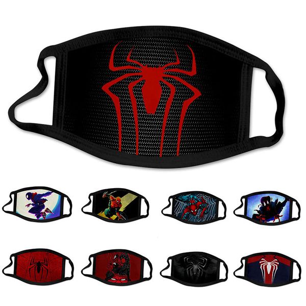 

dhl party spider-man человек-паук супер герой дизайнер роскошь kid маска партии cosplay многоразовый моющийся dust ветрозащитный дети хлопок